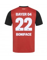 Moške Nogometnih dresov Bayer Leverkusen Victor Boniface #22 Domači 2024-25 Kratki rokavi